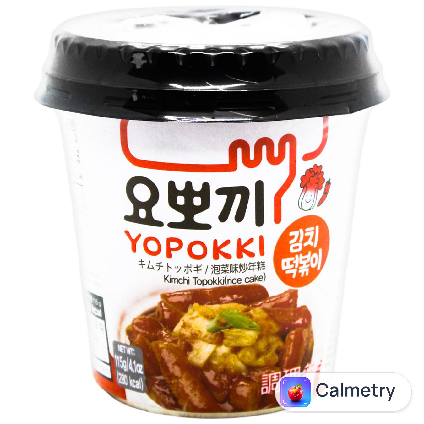 Токпокі Yopokki зі смаком кімчі 115г — фото продукту