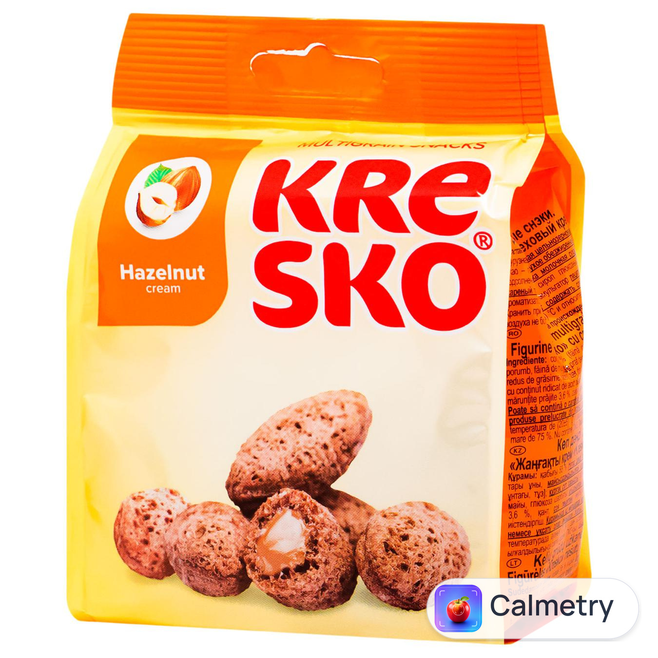 Снеки мультизлакові АВК Kresko горіховий крем 74г