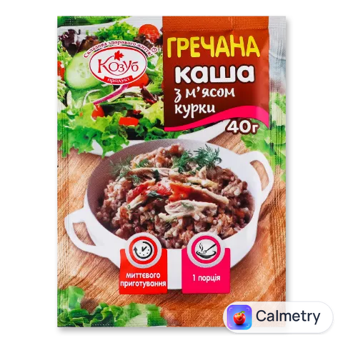 Каша «Козуб продукт» гречана з м’ясом курки