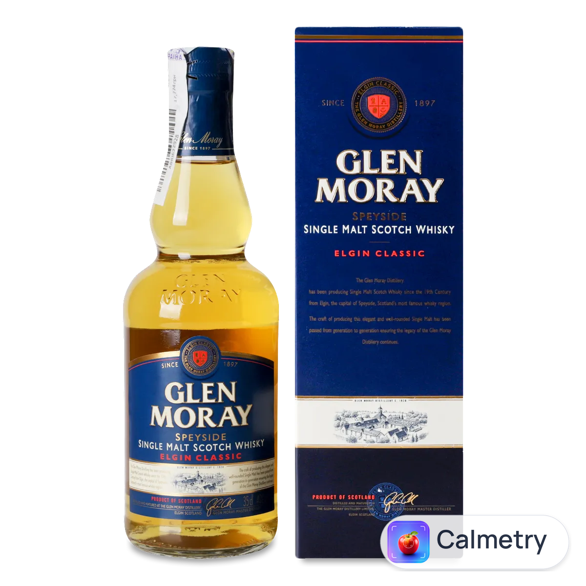 Віскі Glen Moray Single Malt Elgin Classic 0,35л