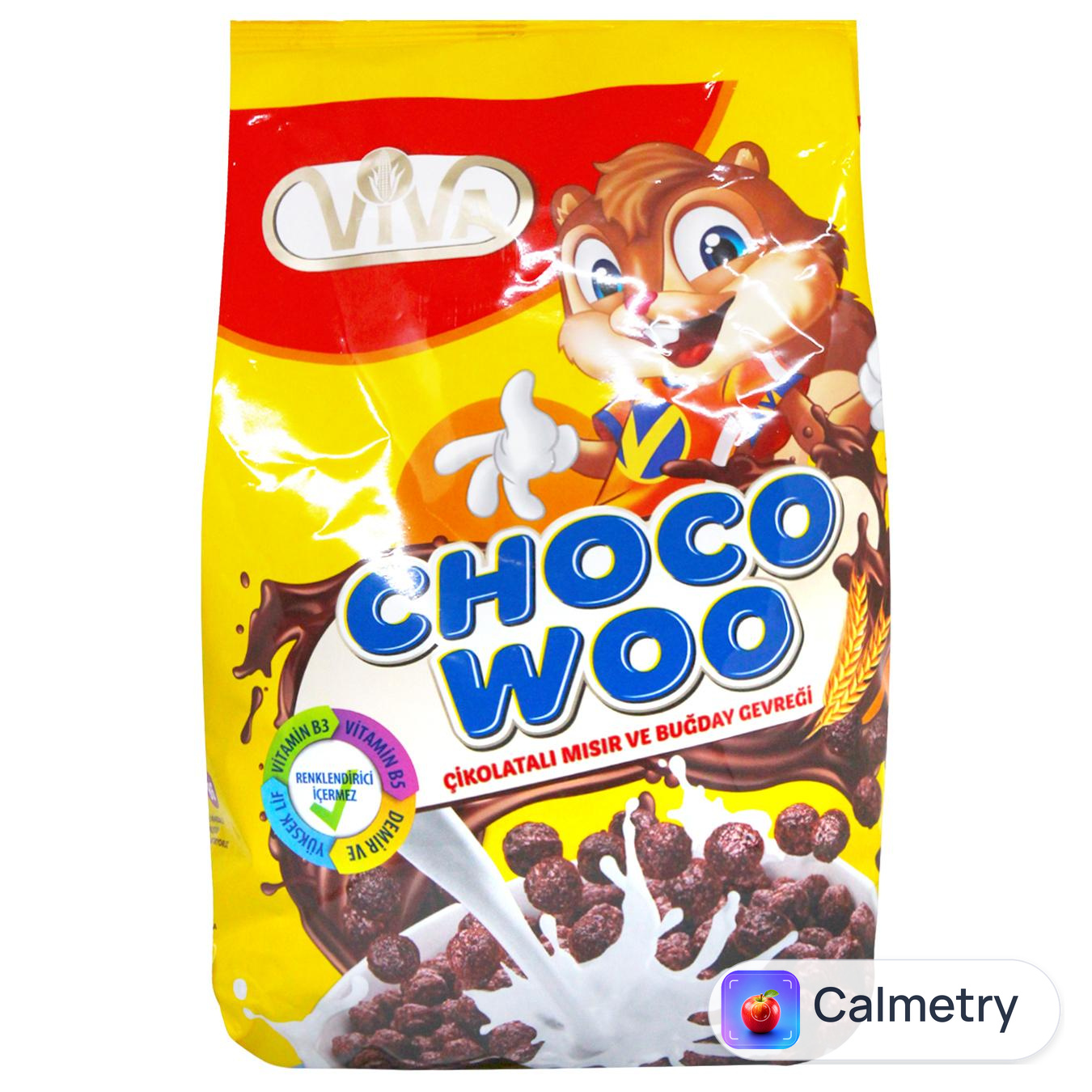 Сніданок сухий Viva Choco Woo Кульки шоколадні 450г