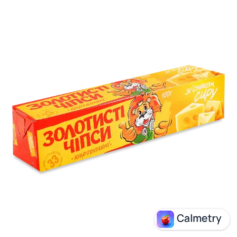 Чипси «Золотисті» з сиром