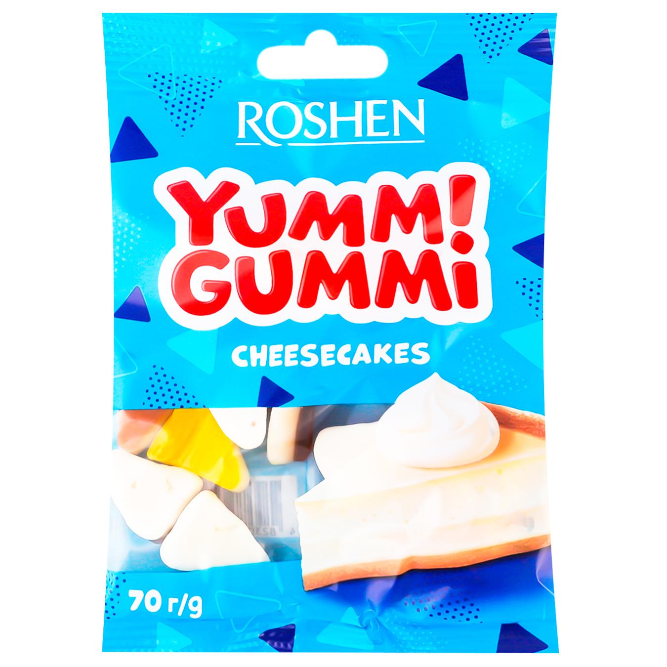 Цукерки Roshen Yummi Gummi Чізкейк 70г — фото продукту