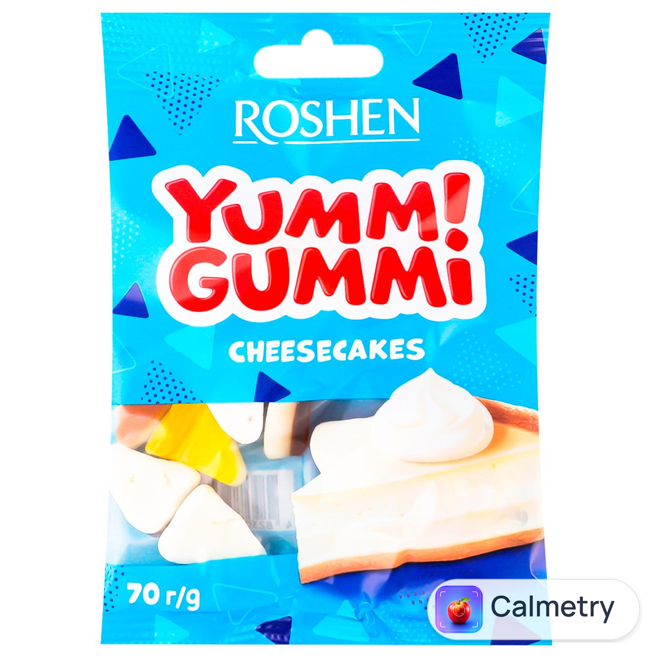 Цукерки Roshen Yummi Gummi Чізкейк 70г — фото продукту