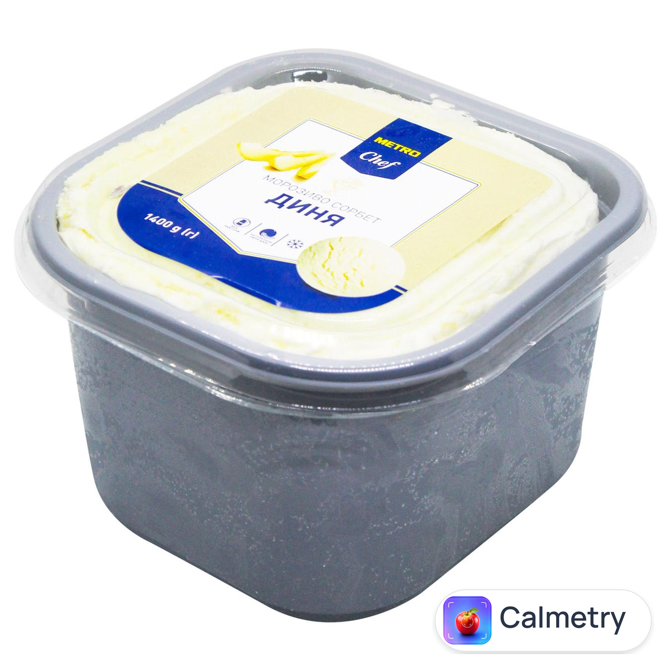 Морозиво сорбет Metro Chef диня 1,4кг
