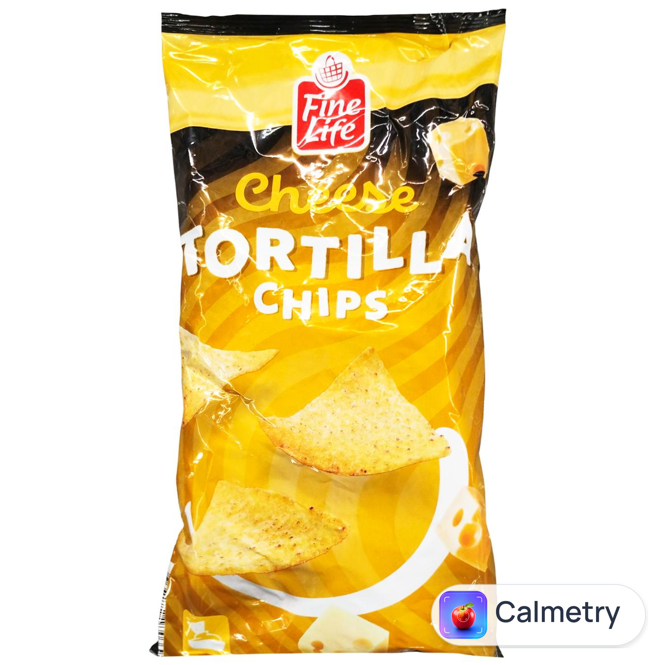 Чипси Fine Life Tortilla кукурудзяні з сиром 200г