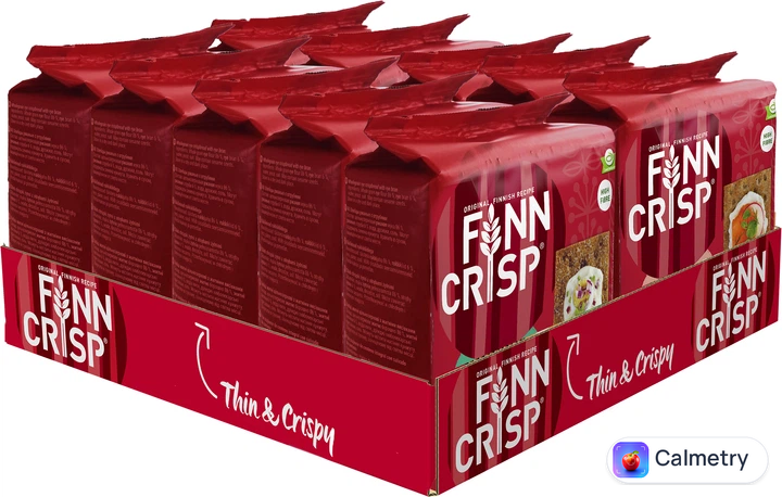 Упаковка Хлібців Finn Crisp Hi-Fibre житніх із висівками 200 г х 12 шт