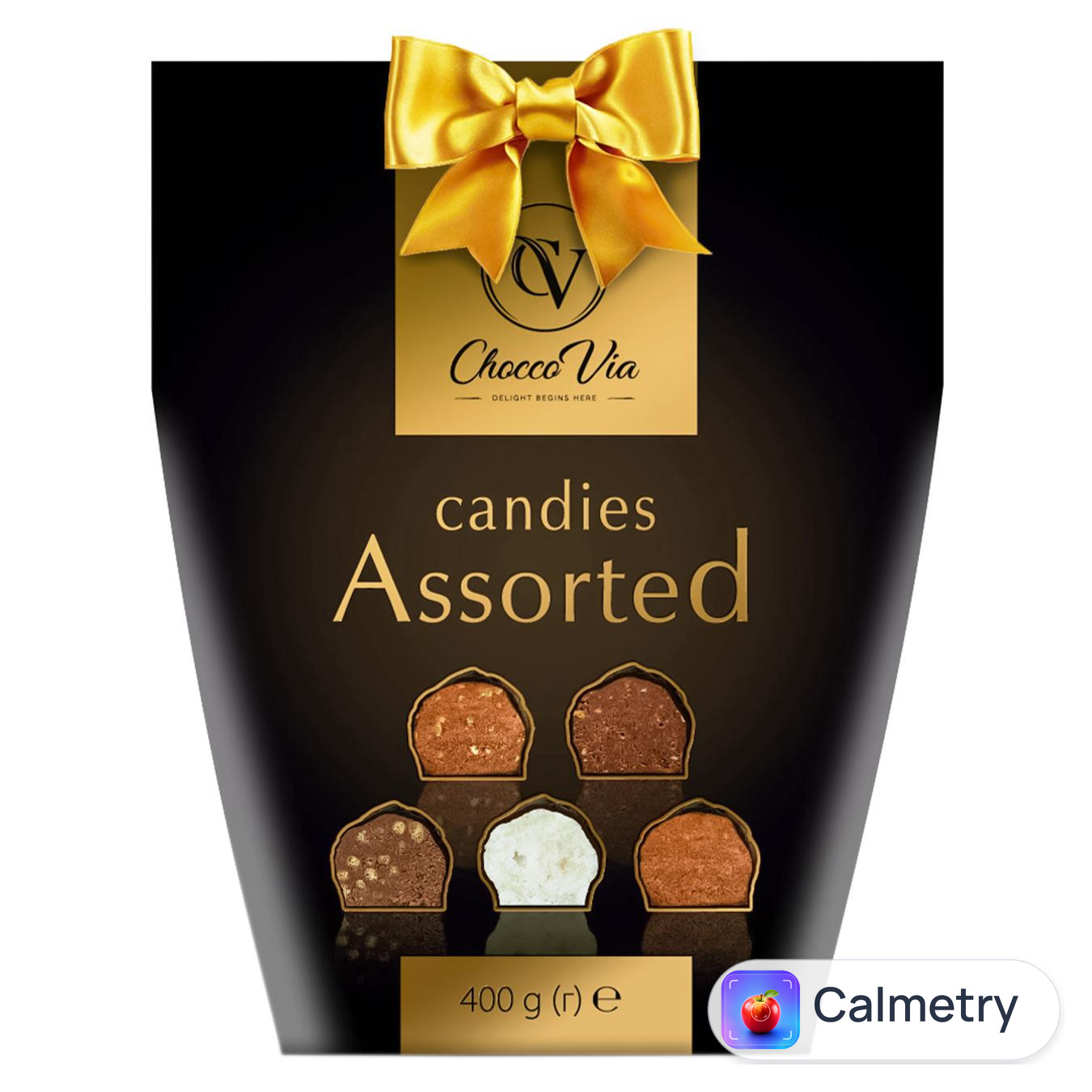 Цукерки Chocco Via Асорті 400г — фото продукту