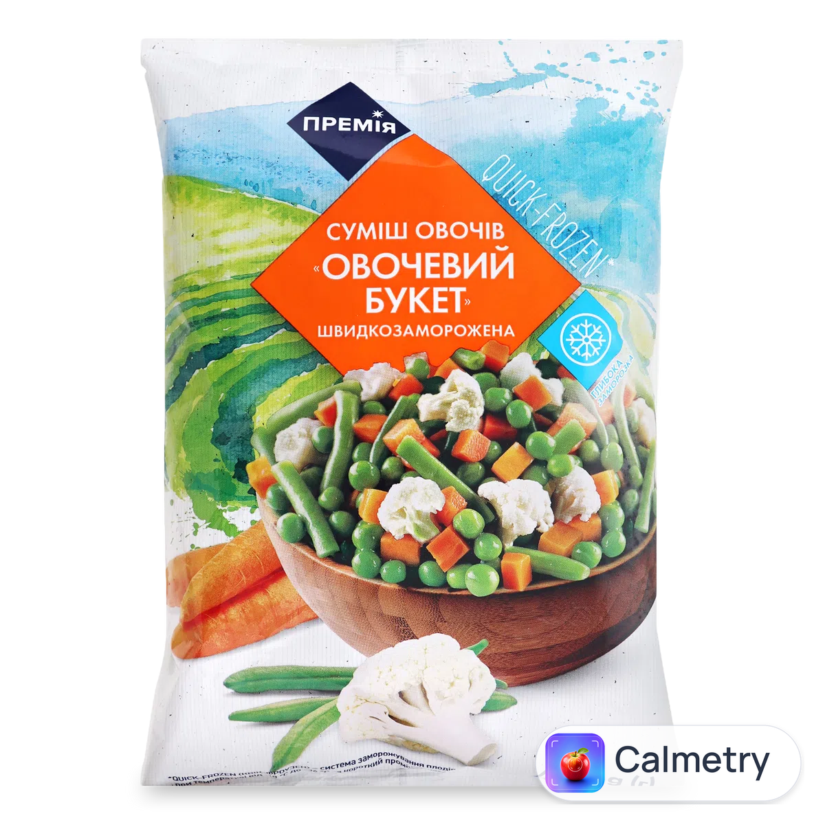 Суміш овочів «Премія»® заморожена «Овочевий букет» 400г