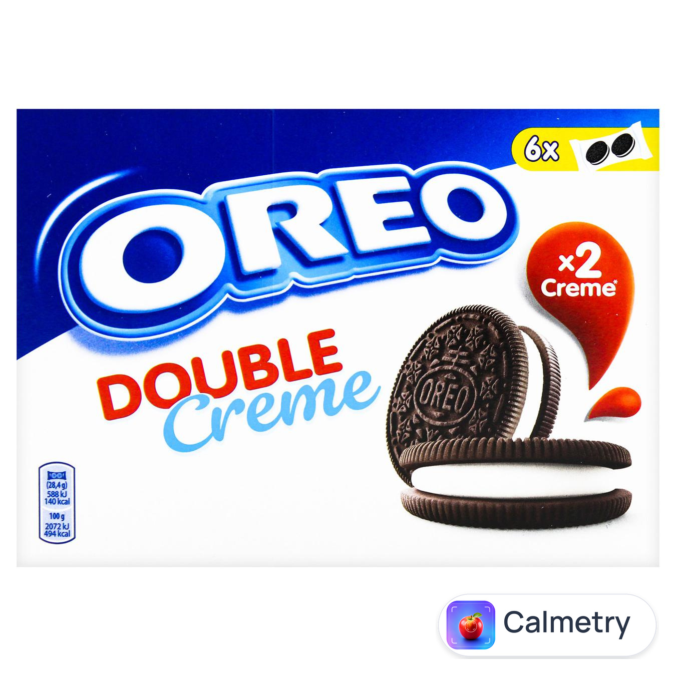 Печиво Oreo Подвійна начинка з какао і начинкою з ванільним смаком 170г — фото продукту