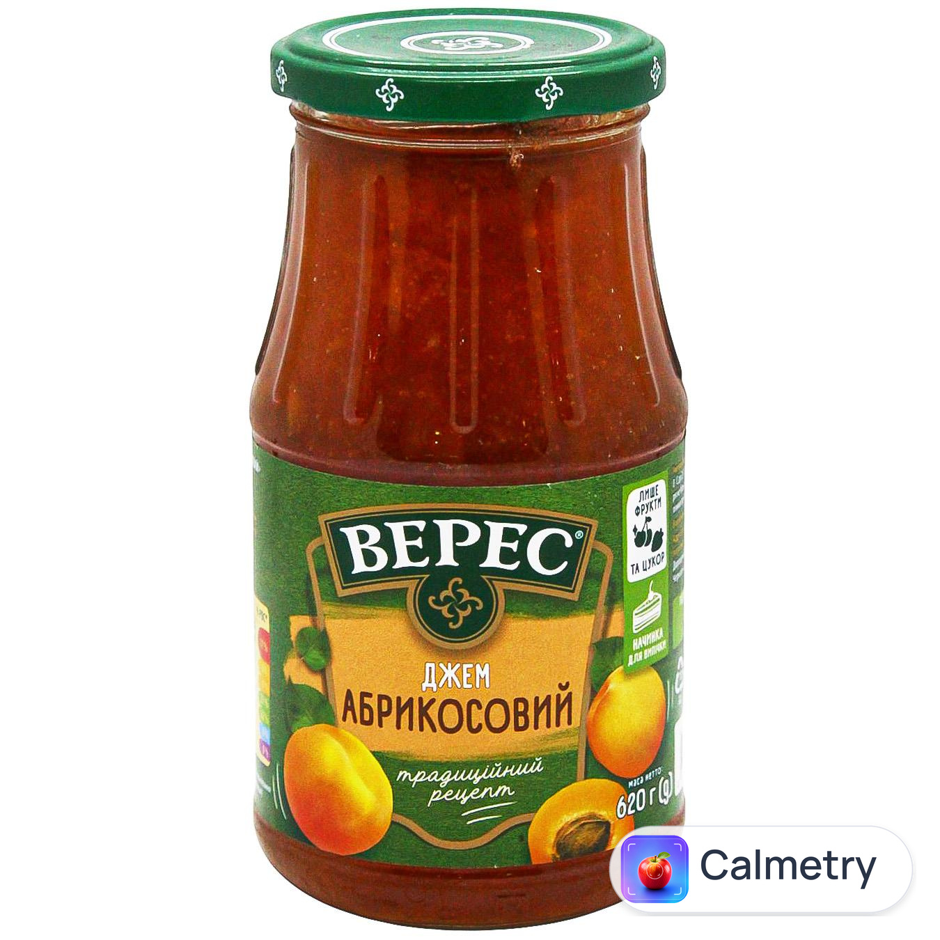 Джем Верес абрикосовий 550г