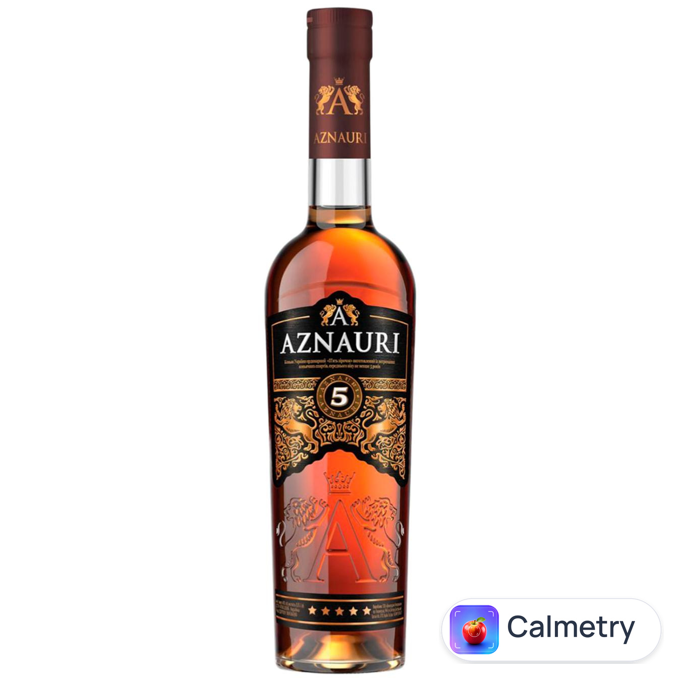 Коньяк України Aznauri 5 років 40% 0,35л