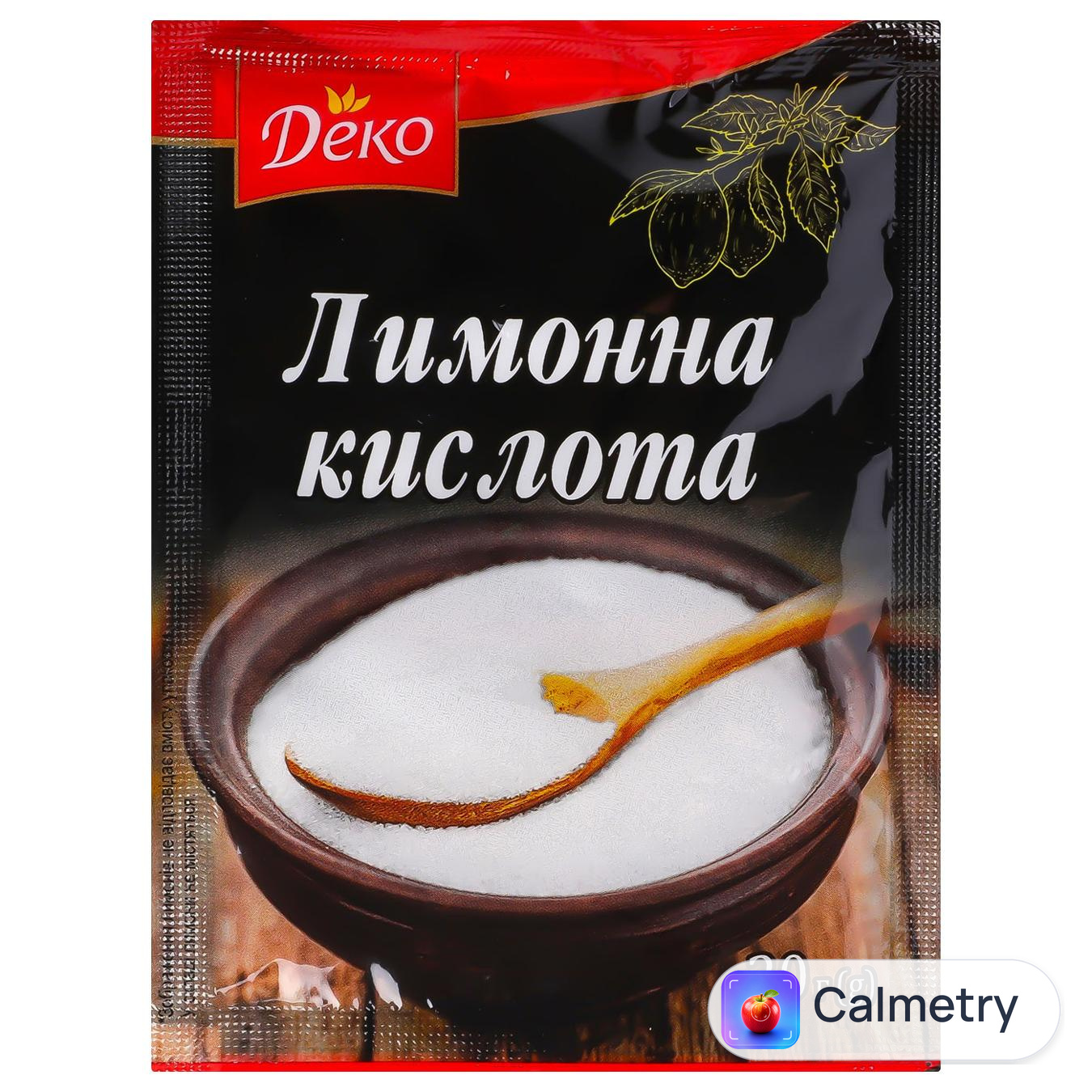 Лимонна кислота Деко 20г