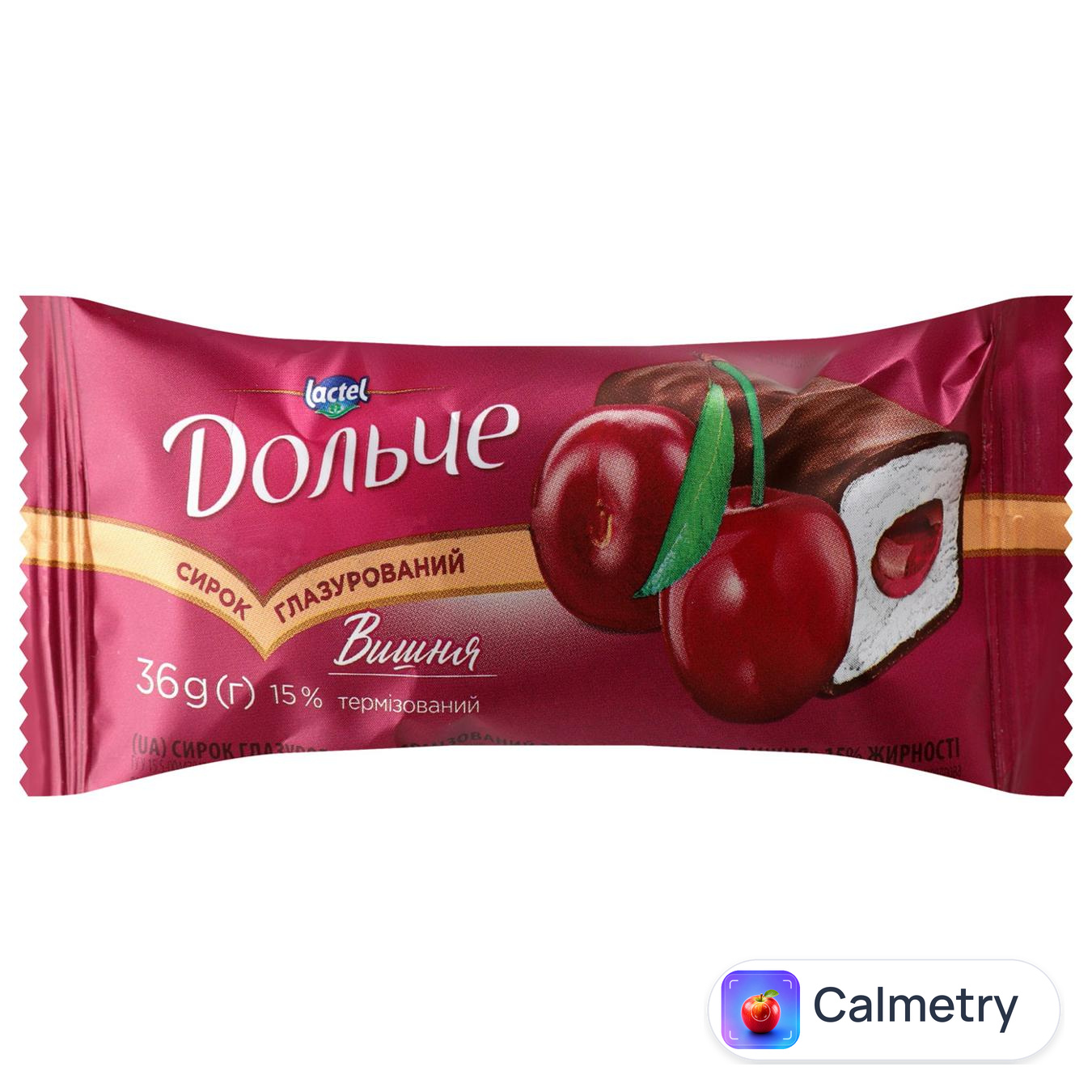 Сирок глазурований Дольче вишня 15% 36г