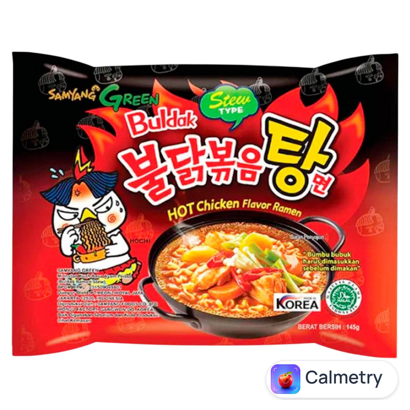 Локшина Samyang Buldak Рамен з гострою тушкованою куркою 145г — фото продукту