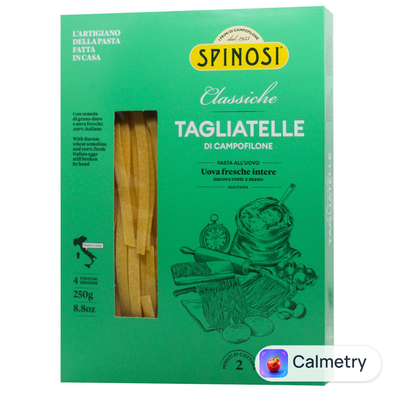 Макаронні вироби Spinosi Tagliatelle яєчні 250г