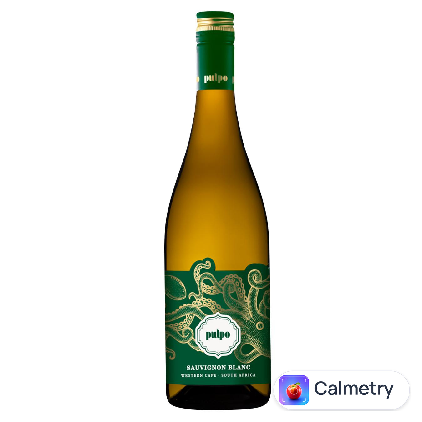 Вино Pulpo Sauvignon Blanc Western Cape біле сухе 12% 0,75л