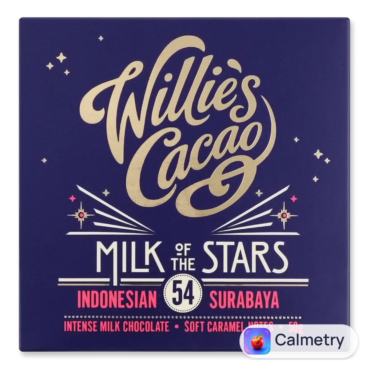 Шоколад молочний Willie's «Сурабая» 54% 50г