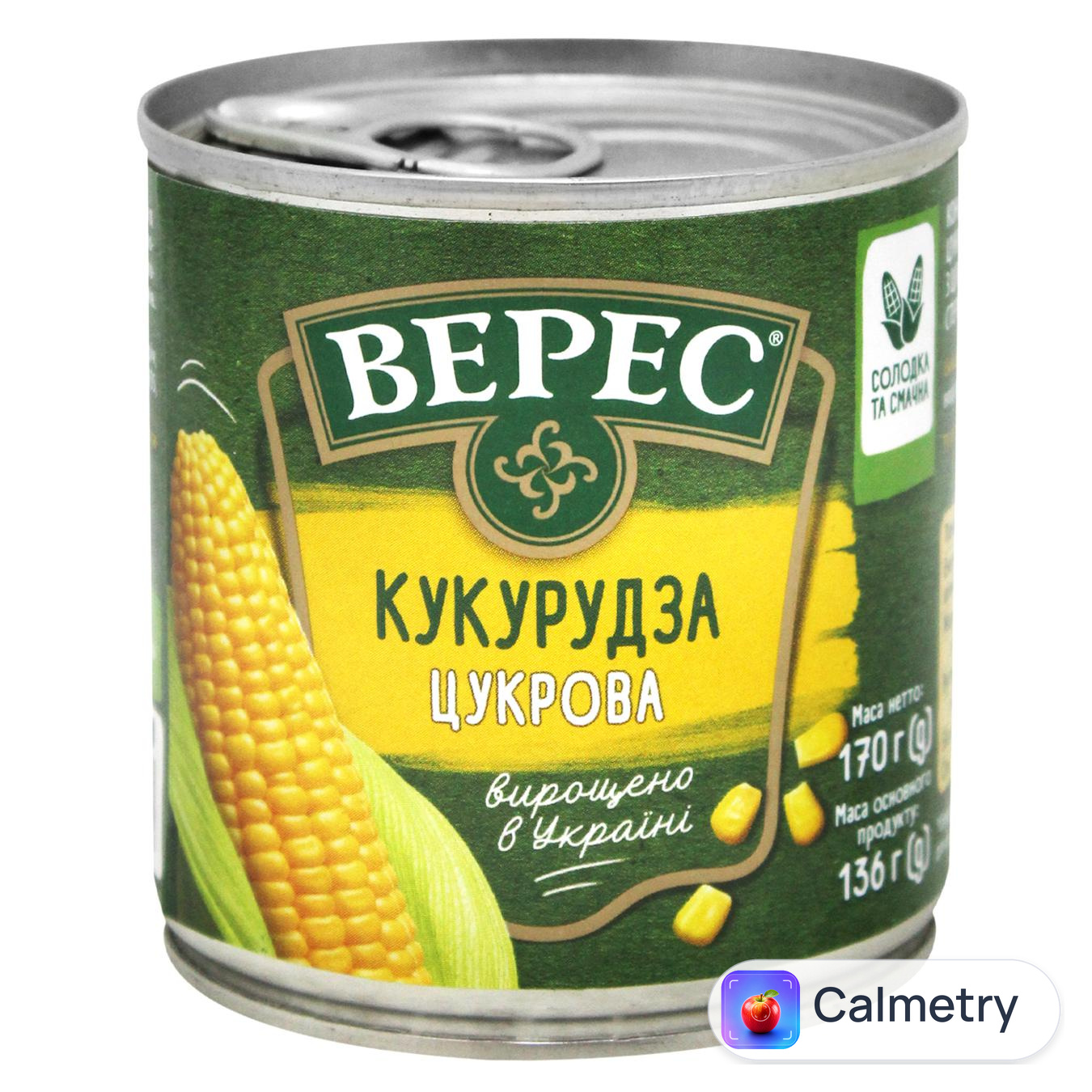 Кукурудза Верес цукрова 170г