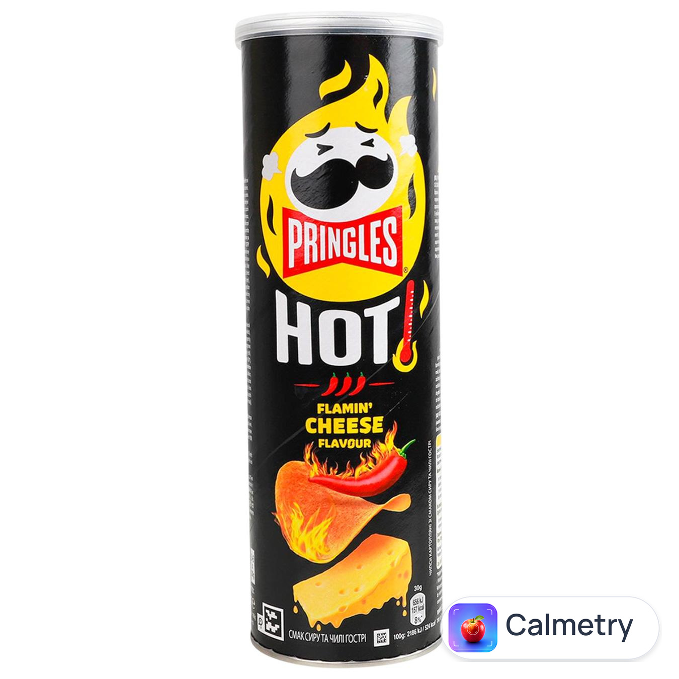 Чипси Pringles Hot чилі сир 160г — фото продукту