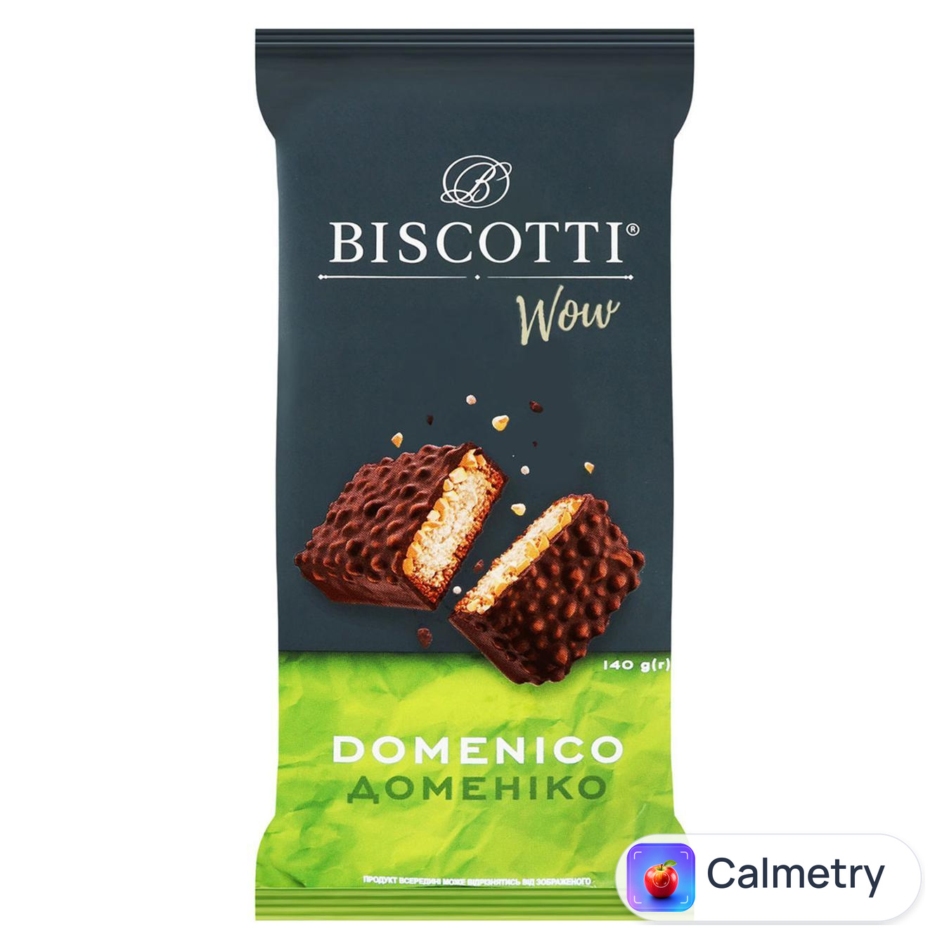 Печиво Biscotti Wow Domenico 140г — фото продукту
