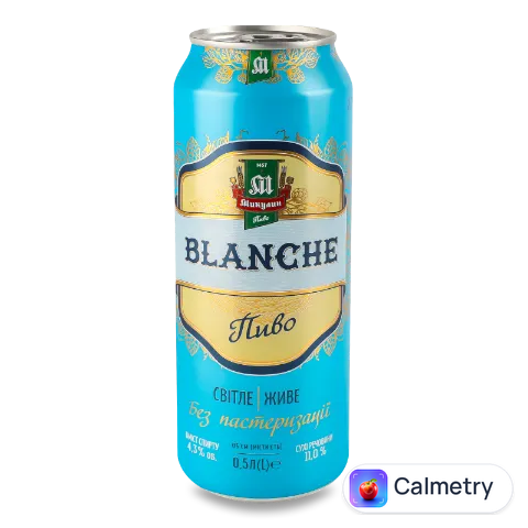 Пиво «Микулин» Blanche світле з/б