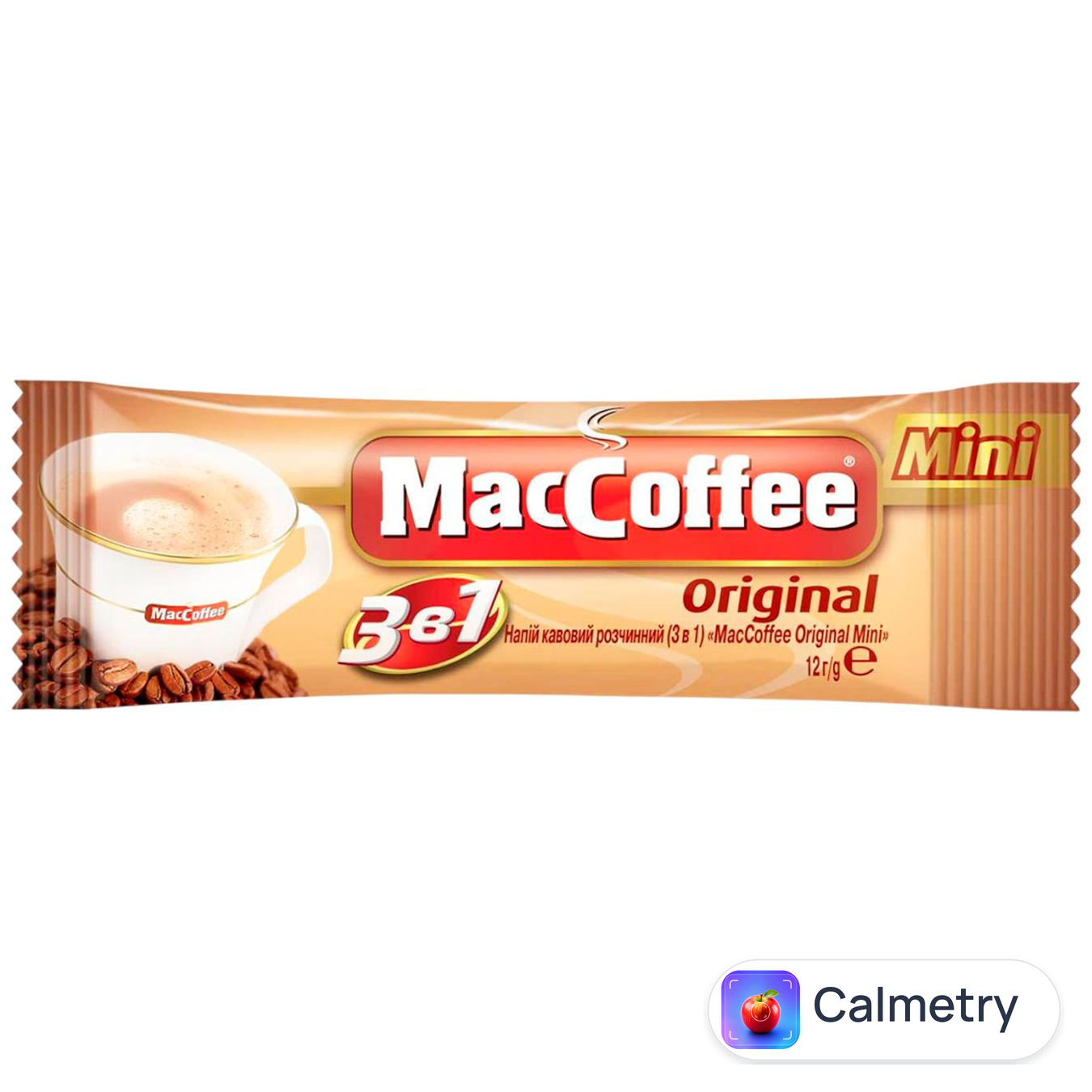 Напій кавовий MacCoffee Original Mini 3в1 12г
