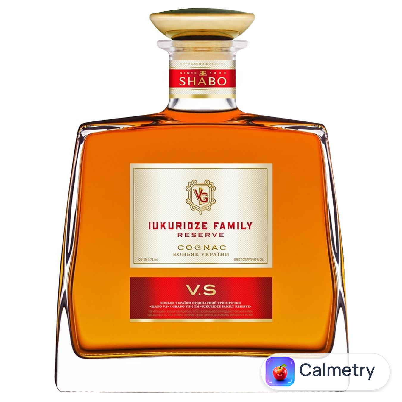 Бренді Shabo Iukuridze Family Reserve VS 40% 0,7л