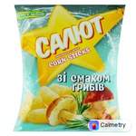 Палички кукурудзяні Золоте Зерно Салют зі смаком грибів 45г