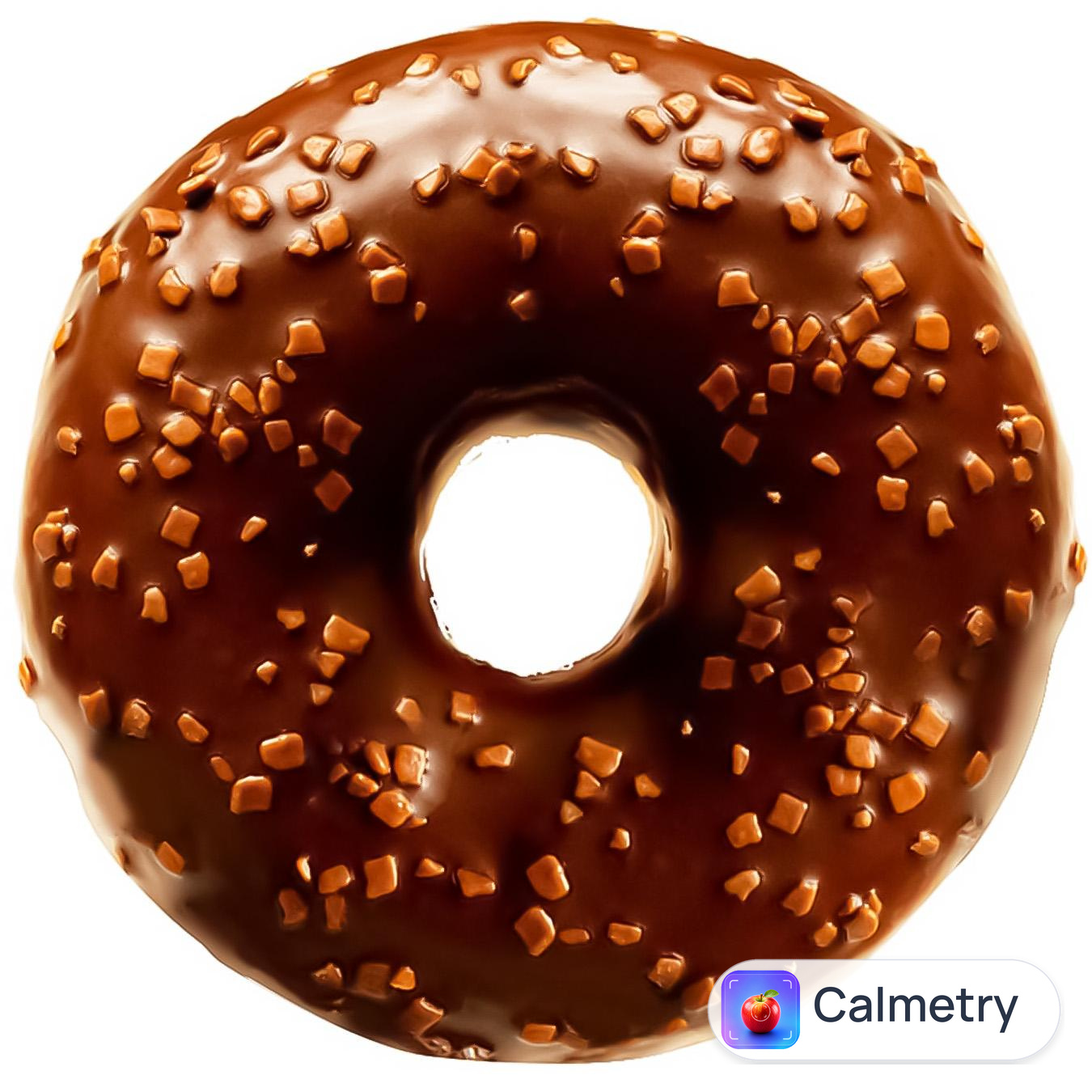 Донат Choc Almighty з шоколадними крихтами 56г — фото продукту