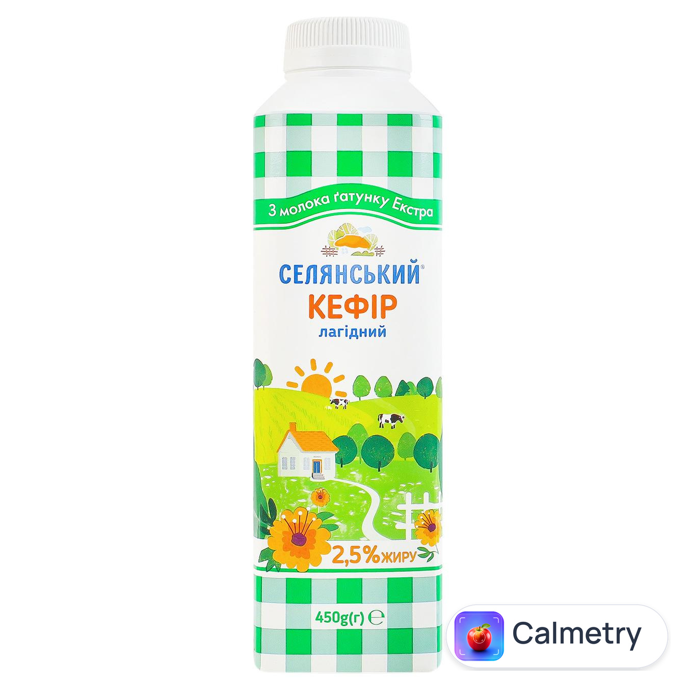 Кефір Селянський 2,5% 450г