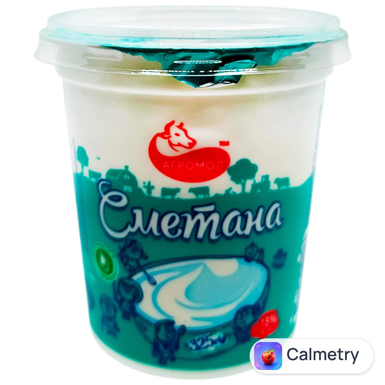 Сметана Агромол 15% 325г