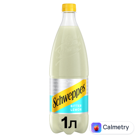Напій соковмісний Schweppes Original Bitter Lemon, 1л