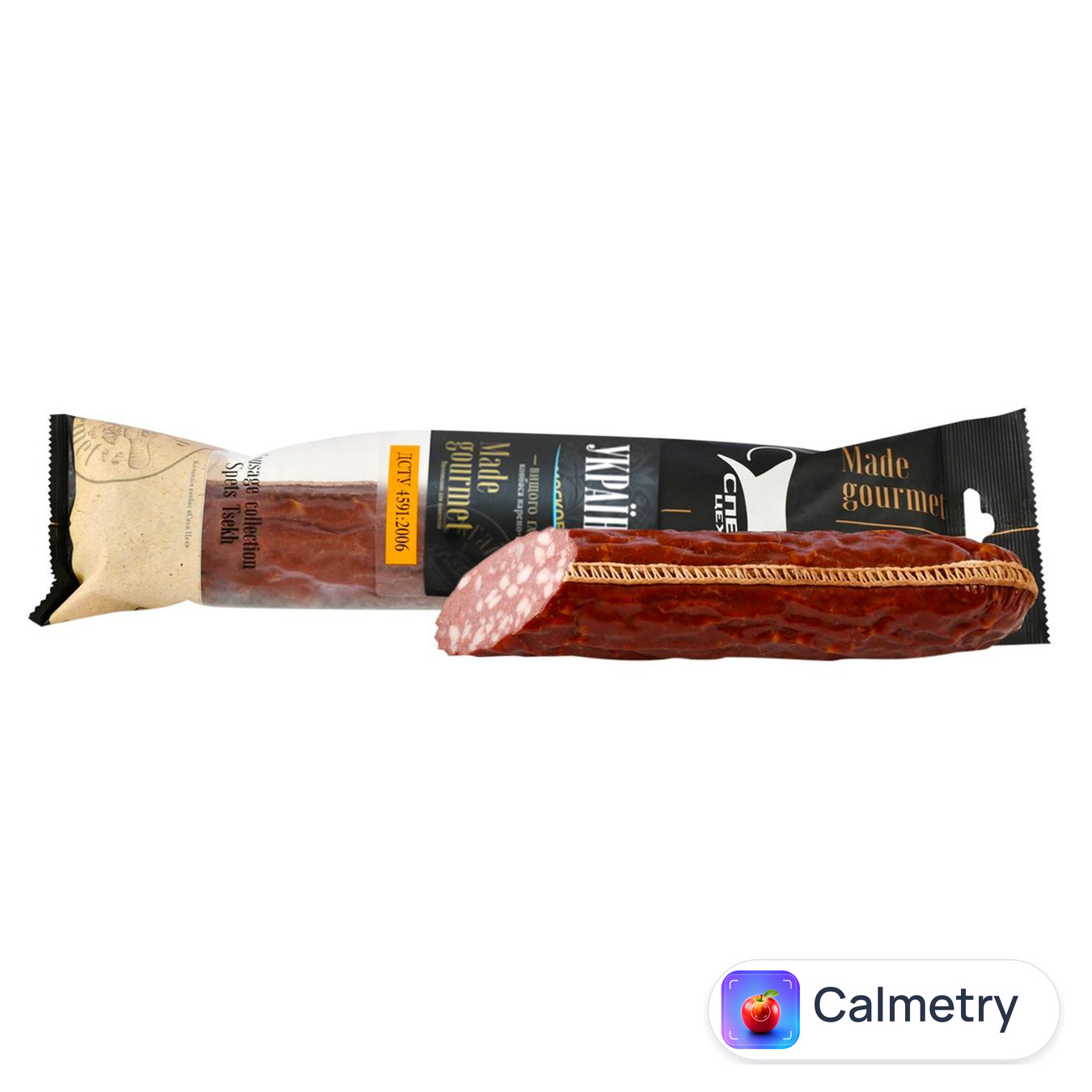 Ковбаса Спец Цех Українська варено-копчена вищий сорт — фото продукту