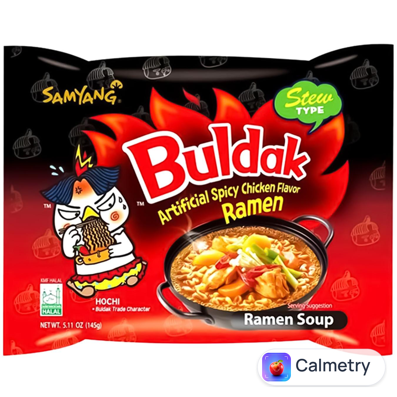 Локшина Samyang Buldak Рамен з гострою тушкованою куркою 145г