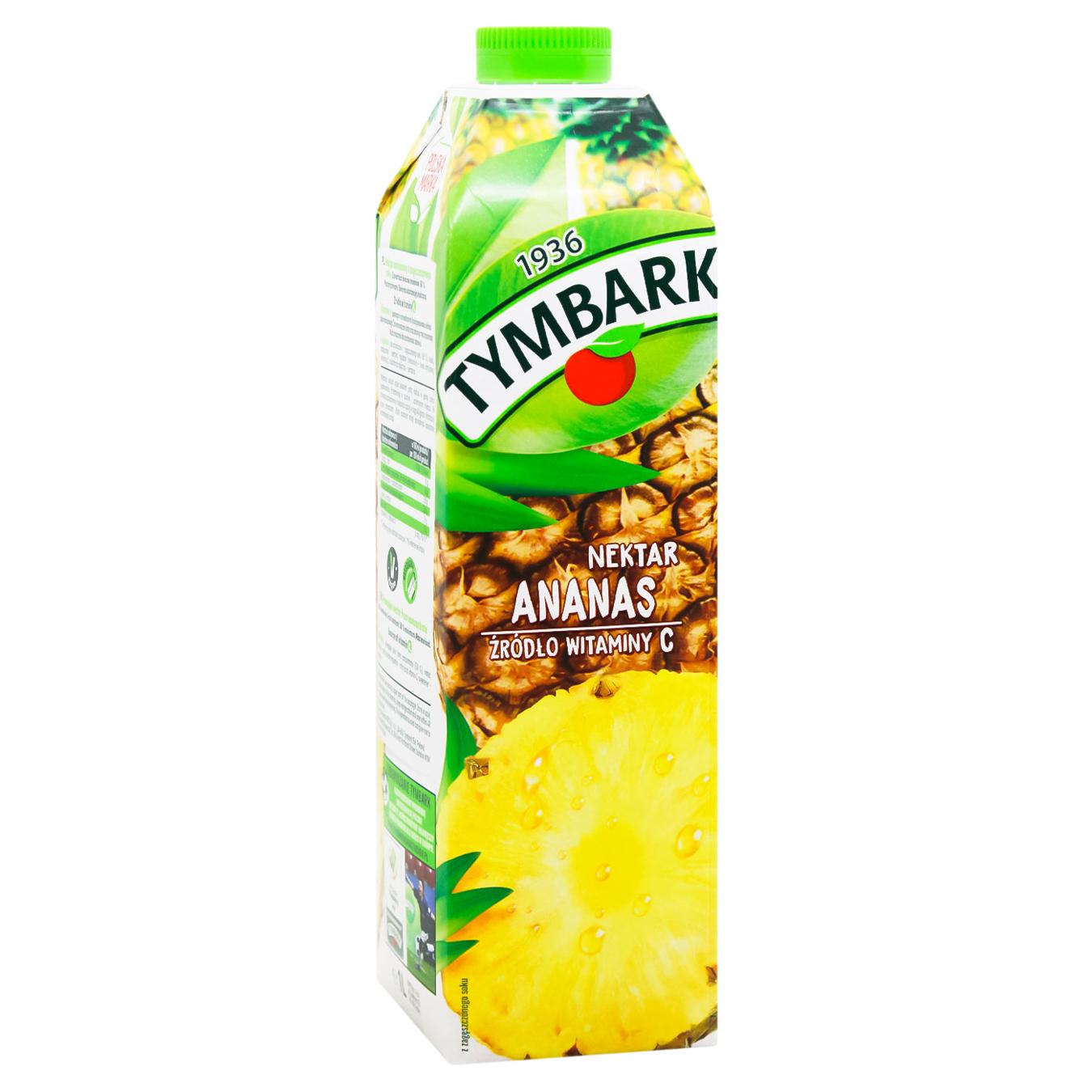 Нектар Tymbark Ананас з вітаміном С 1л — фото продукту