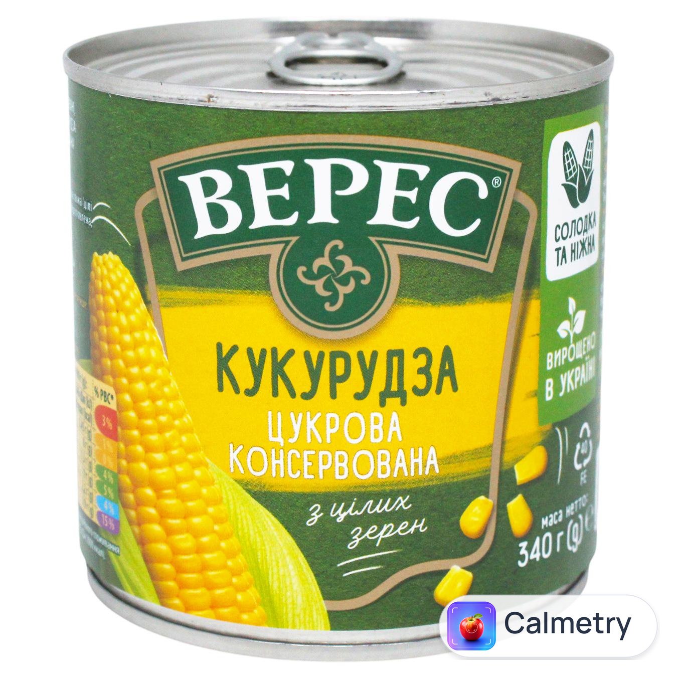 Кукурудза Верес цукрова 340г
