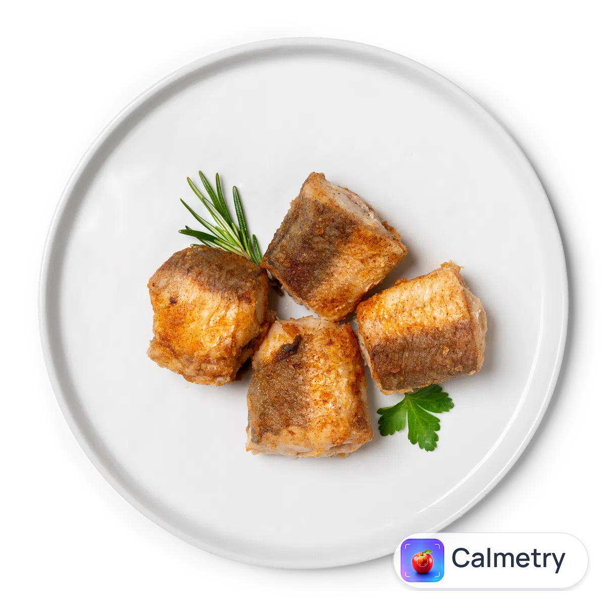 Смажені шматочки риби