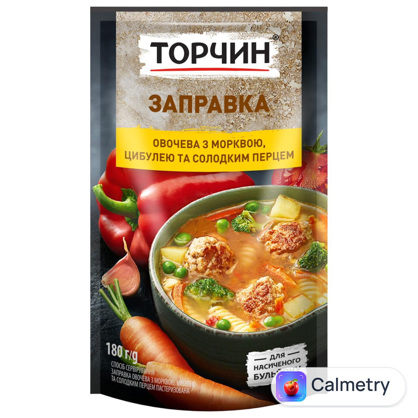 Заправка ТОРЧИН® овочева з морквою цибулею та солодким перцем 180г