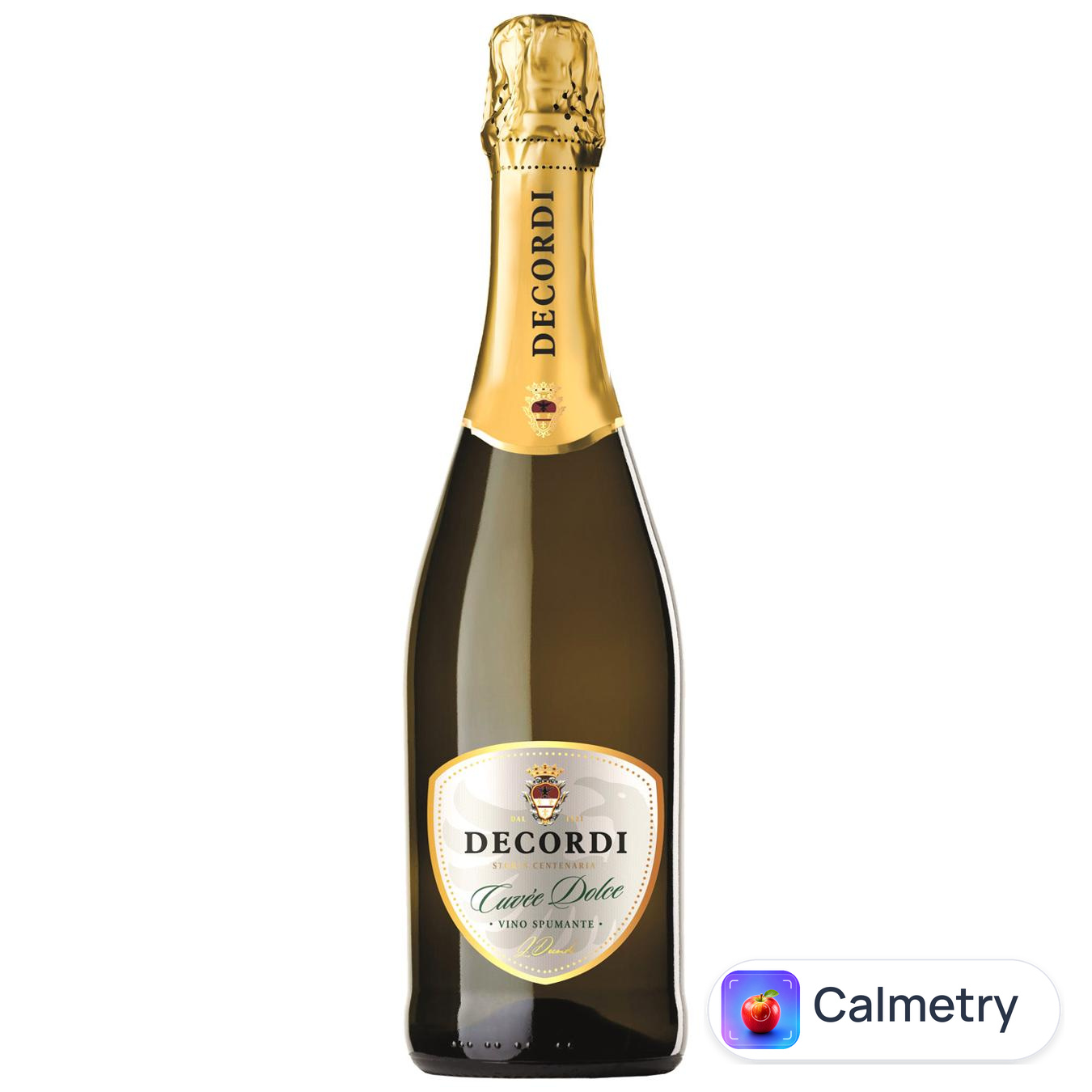 Вино ігристе Decordi Cuvee Dolce біле солодке 9,5% 0,75л