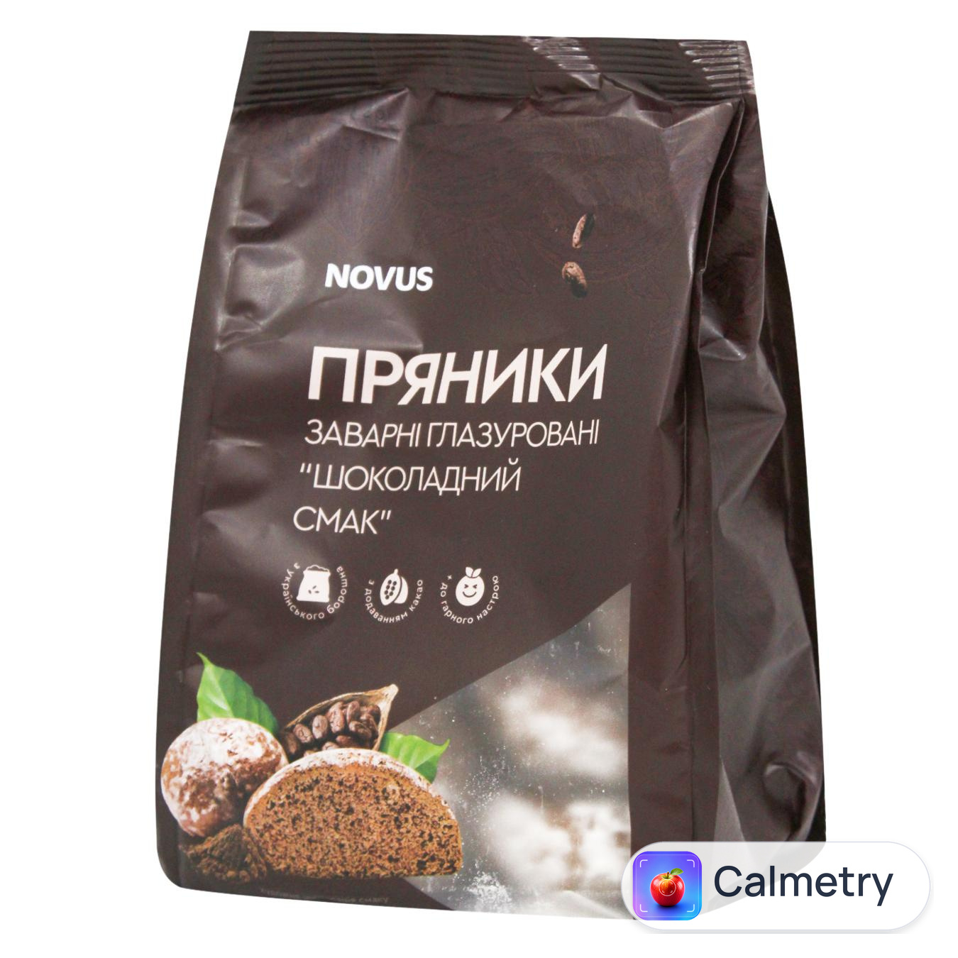 Пряники Novus зі смаком шоколаду 300г — фото продукту
