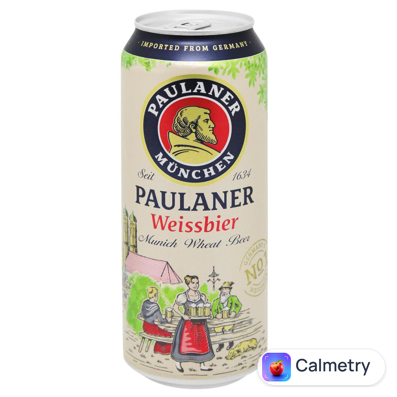 Пиво Paulaner Hefe-Weissbier світле нефільтроване 5,5% 0,5л — фото продукту