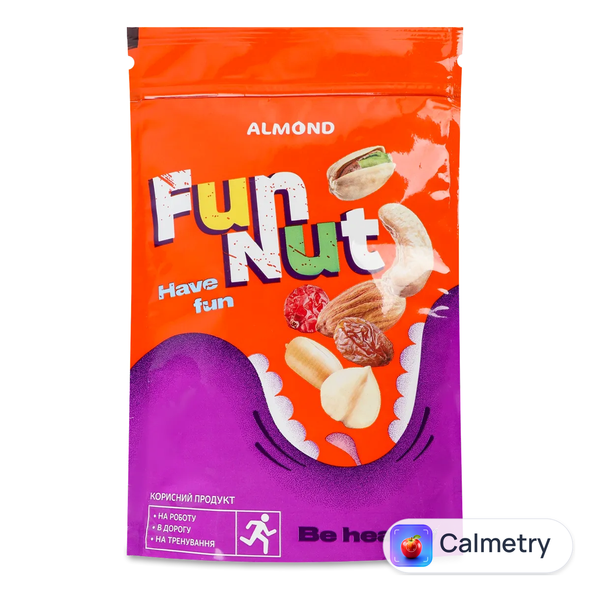 Суміш Almond FunNut горіхи-насіння-журавлина 130г