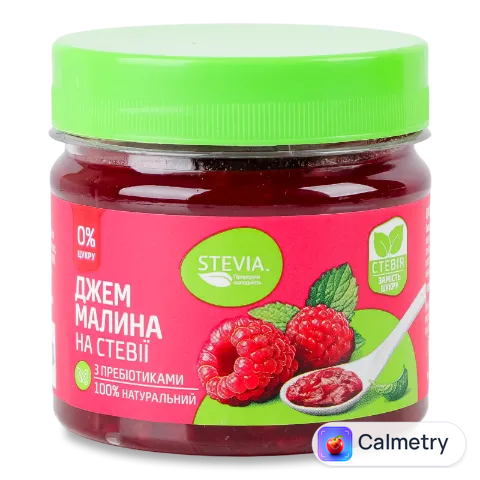 Джем Stevia малиновий на стевії з пребіотиками