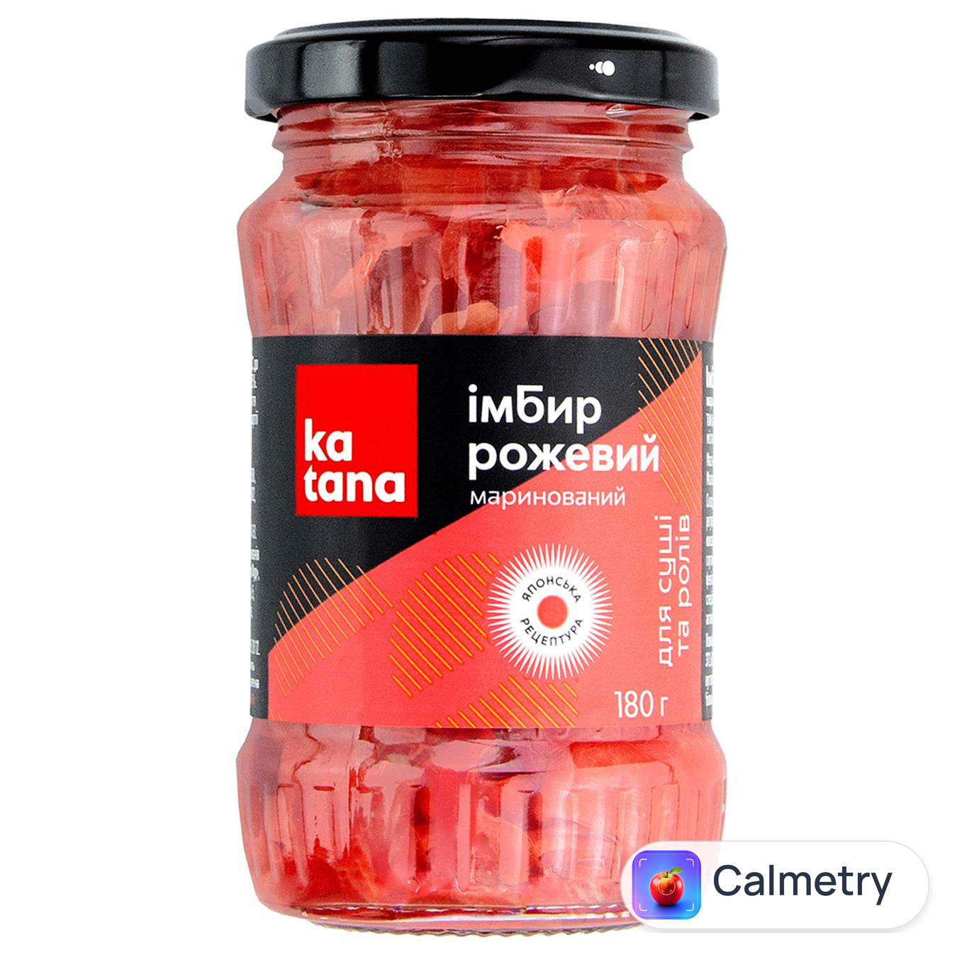 Імбир Katana рожевий маринований 180г