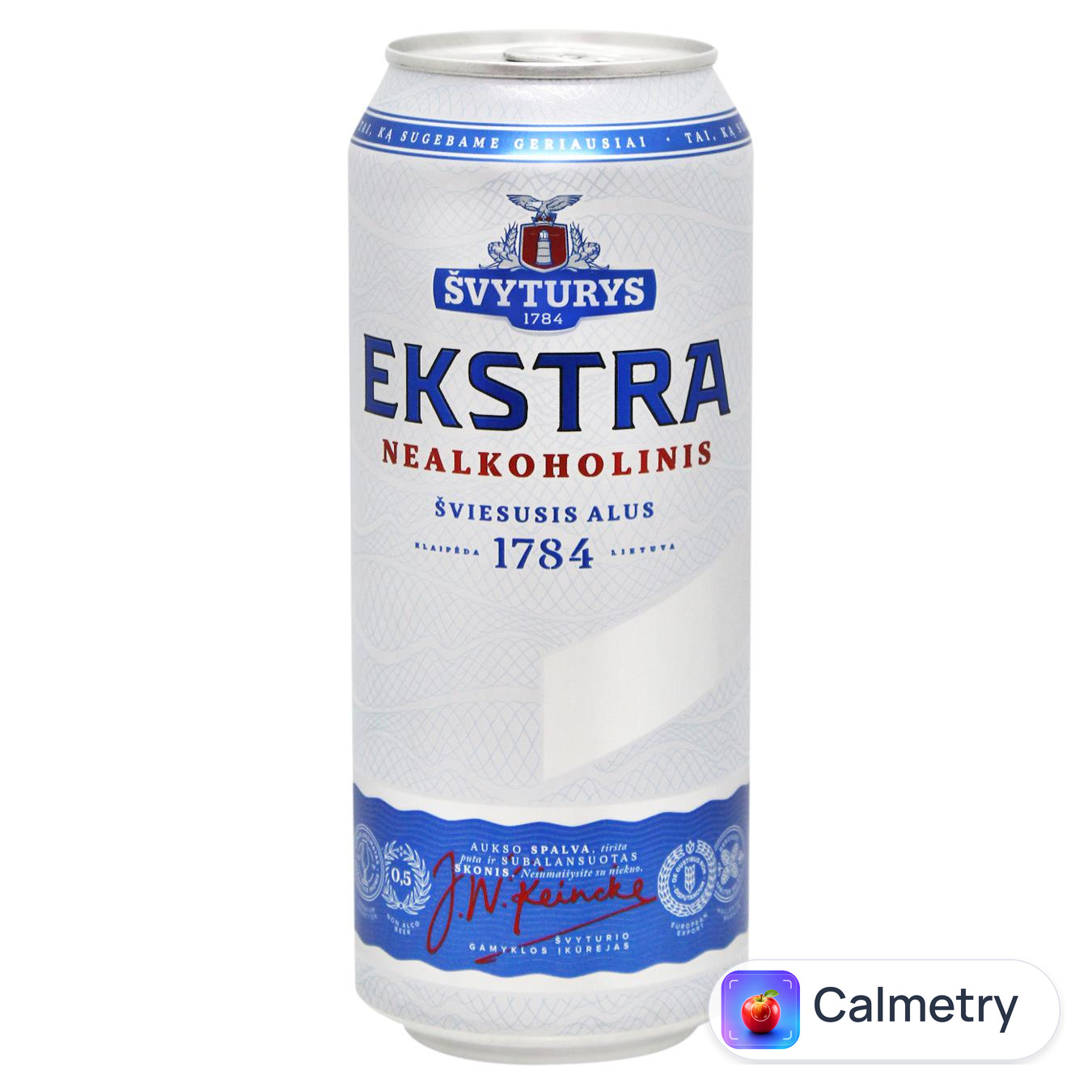Пиво Svyturys Ekstra світле безалкогольне 0,5л — фото продукту