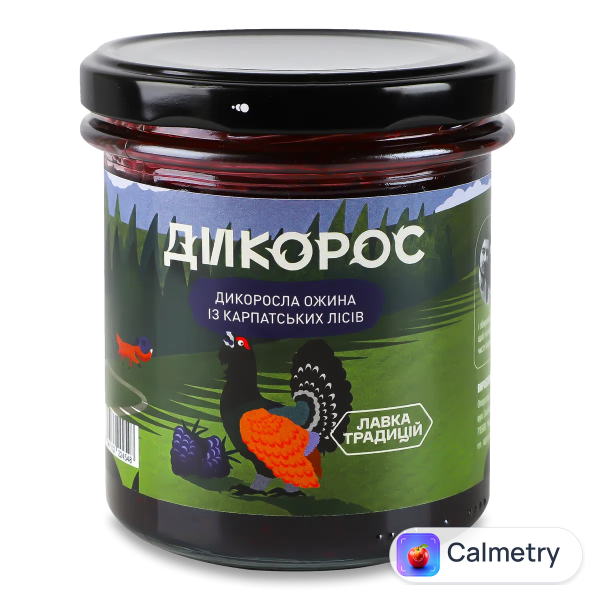 Джем Лавка Традицій «Колекція смаку» Ожина дикоросла 330г