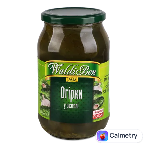 Огірки WaldiBen в розсолі
