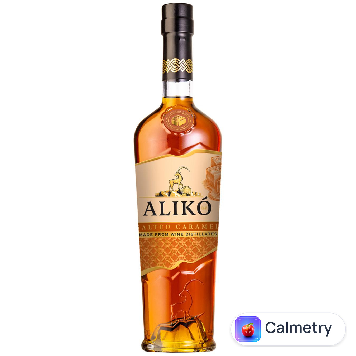 Напій спиртний Aliko C&W з ароматом солоної карамелі 30% 0,5л