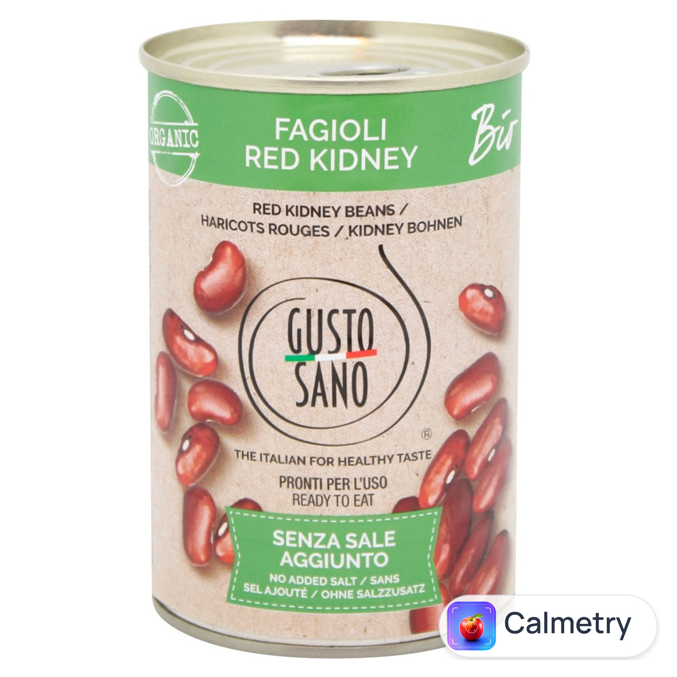 Квасоля червона Gusto Sano органічна 400г
